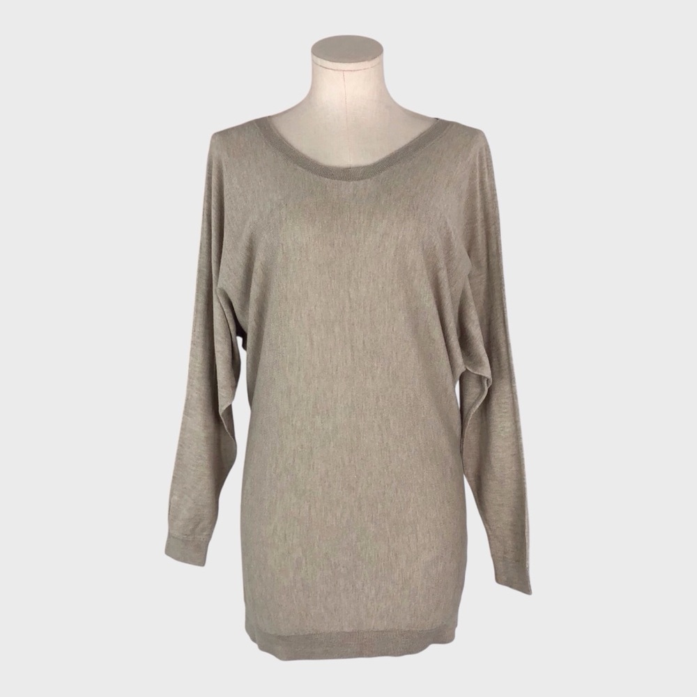 Vince Dolman Beige Sweater